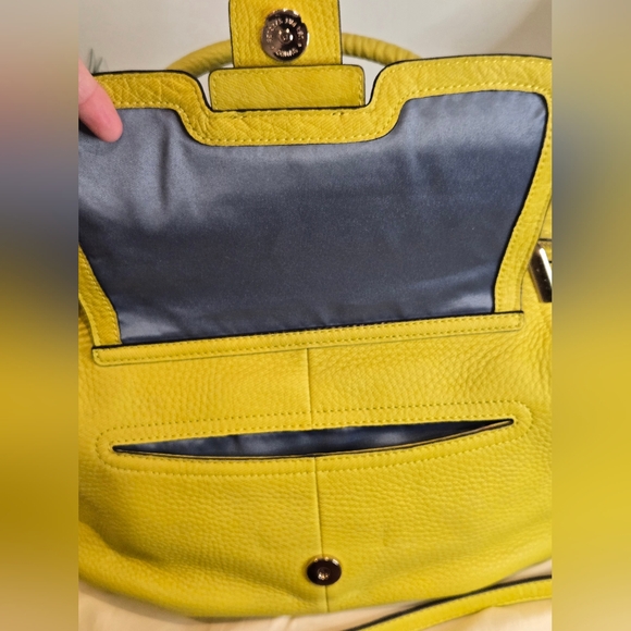 Coach Madison Pinnacle Pebbled Leather Lily Handbag - Picture 11 of 14